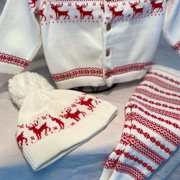 Janie and Jack. PERFECT CONDITION. winter baby set 3-6 months. Boy or Girl - Picture 3 of 5